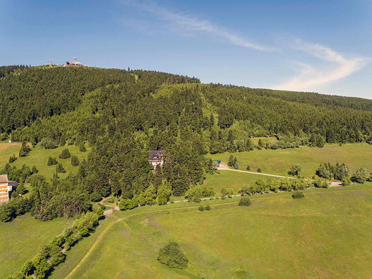 Pension Und Gaststaette Naturbaude Eschenhof Oberwiesenthal Bagian luar foto