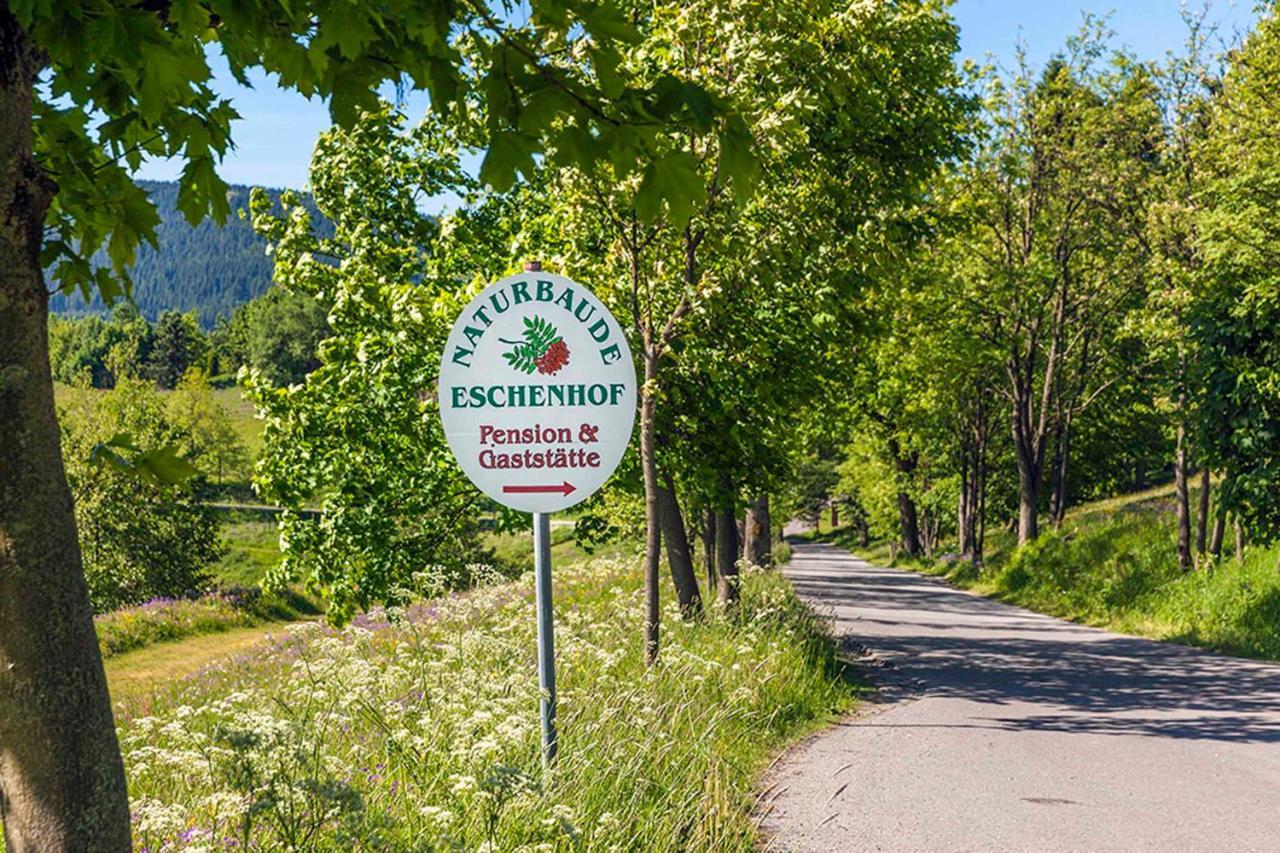 Pension Und Gaststaette Naturbaude Eschenhof Oberwiesenthal Bagian luar foto