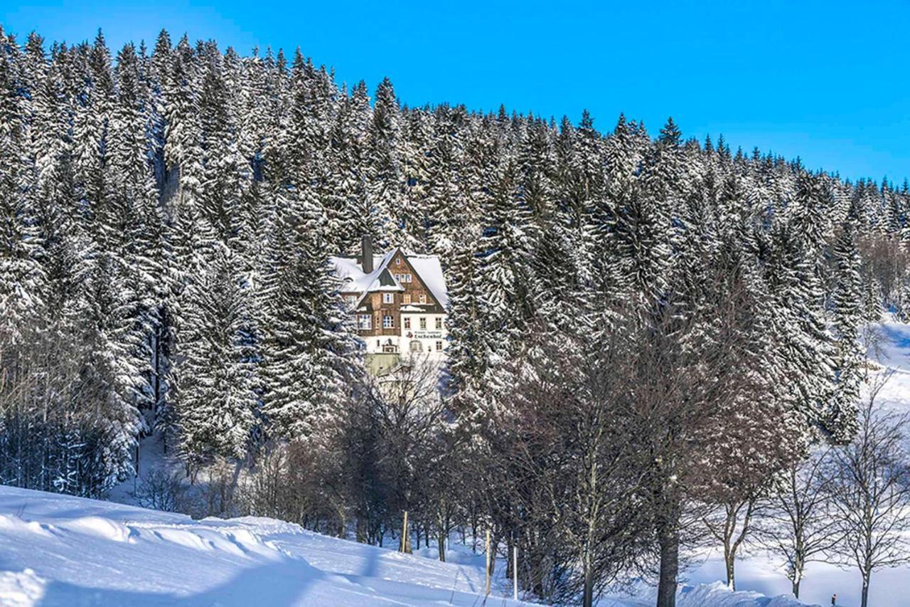 Pension Und Gaststaette Naturbaude Eschenhof Oberwiesenthal Bagian luar foto