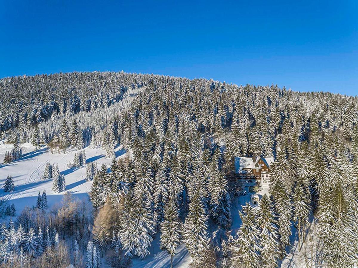 Pension Und Gaststaette Naturbaude Eschenhof Oberwiesenthal Bagian luar foto